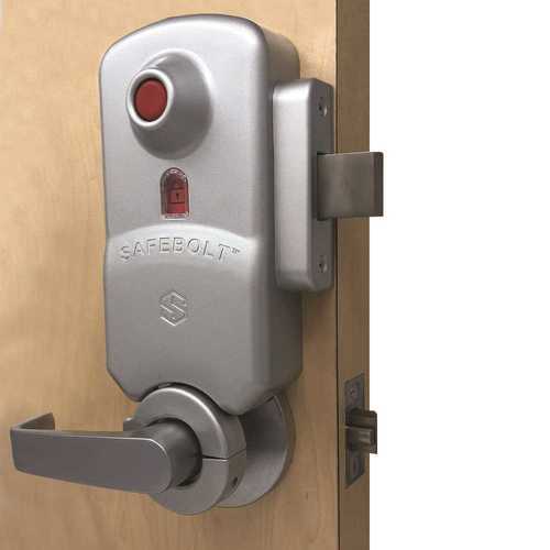 Securitech SB175-LC-RHR SAFEBOLT Instant Lockdown Lock for 1.75 in. Thick Right Hand Reverse Door