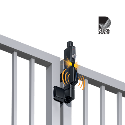 MagnaLatch® ALERT Vertical Pull – Alarmed Safety Gate Latch