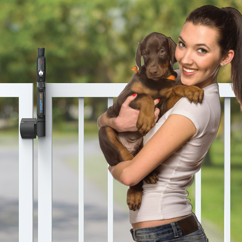 MagnaLatch® ALERT Vertical Pull – Alarmed Safety Gate Latch